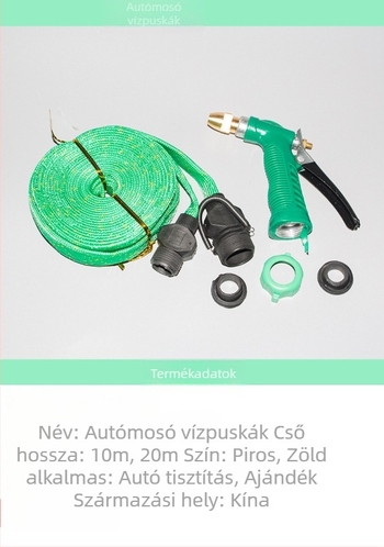 Autómosó vízcső készlet (műanyag anyag; független márka; testreszabható feldolgozás)