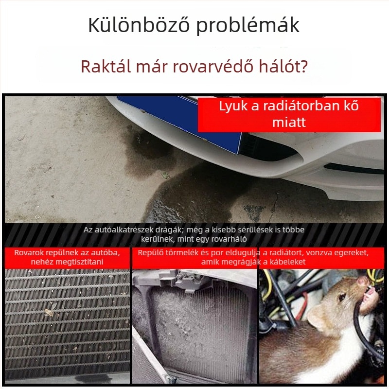 Benke Szúnyog- és rovarvédő háló Zhiji LS6-hoz — Víztartály védelem, Középső háló, Alsó élvédő
