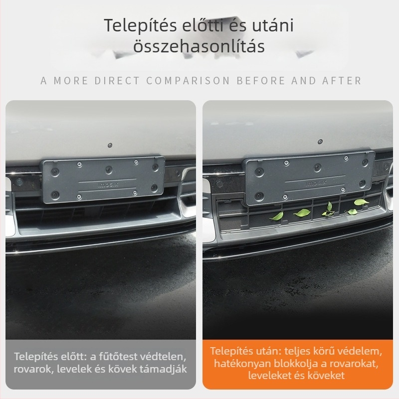 Kongze Rovarháló Elülső Panel Xiaomi YU7-hez, Víz Tartályhoz — Műanyag Porvédő