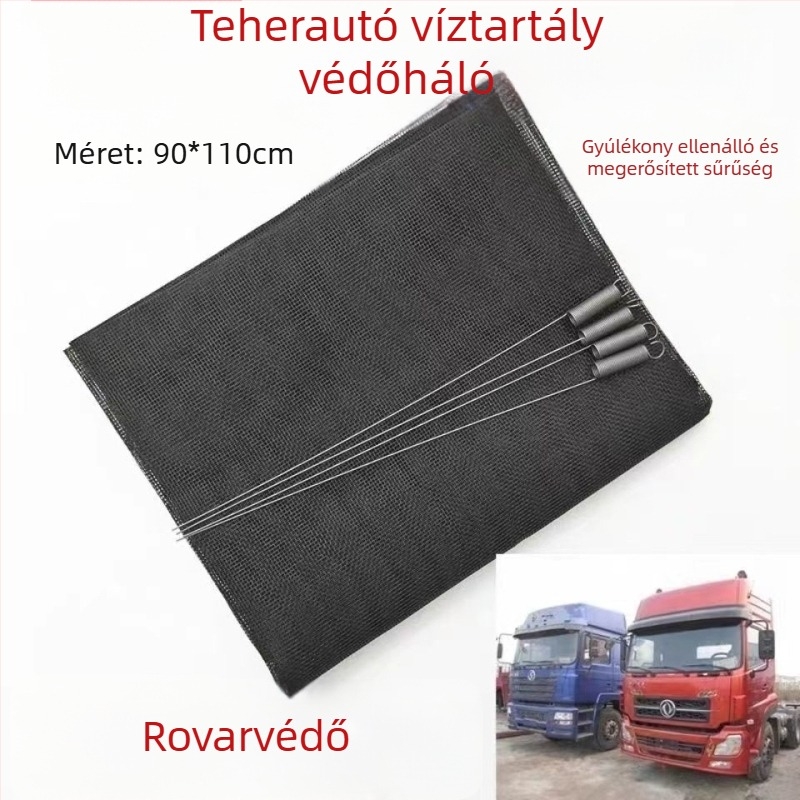 J6/J6P/J6L teherautók víztartályvédő hálója és nyílásfedő — rovar- és törmelék elleni védelem