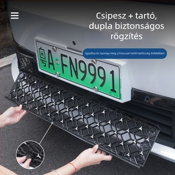 Ideal L6 előtti rovarvédő háló három részre osztott csillagmintával — autó első részének védőhálója