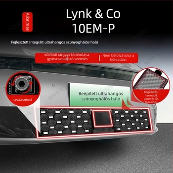 Lincoln 10EMP Autó előlap háló rovarvédő – Full Sky Star dizájn, dekoratív sáv