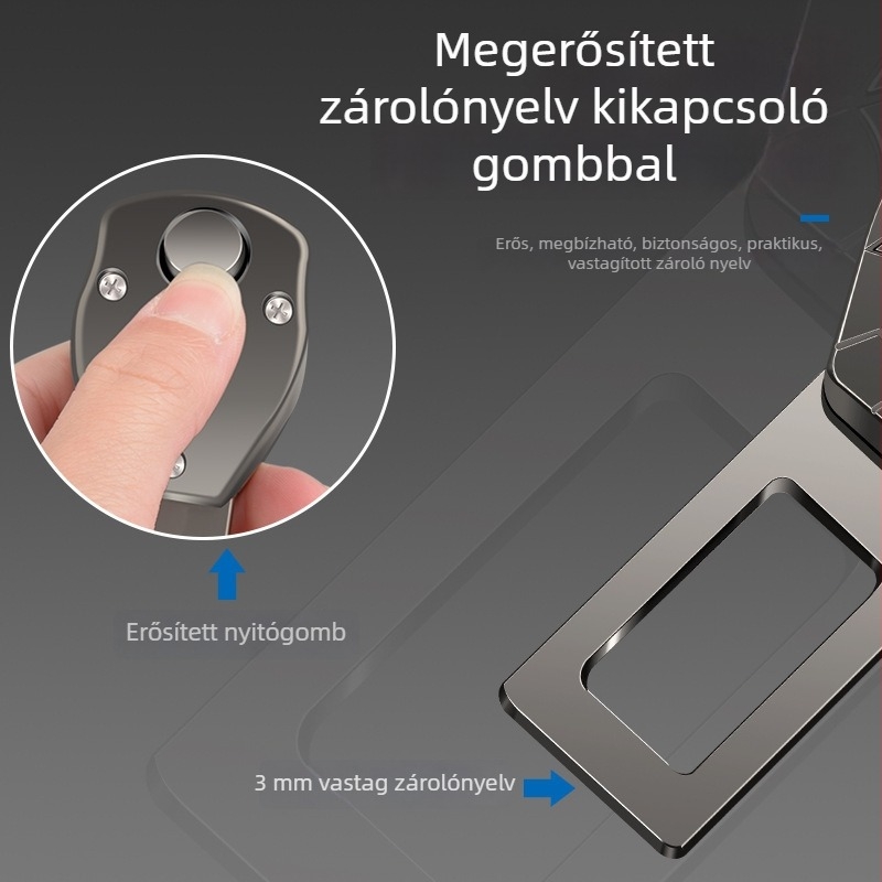 Autó-biztonsági dugó bayonet záróval — Anyag: cinkötvözet; Márka Karl lindp; Modell Buckle; Logónyomtatás: Igen; Testreszabható: Igen