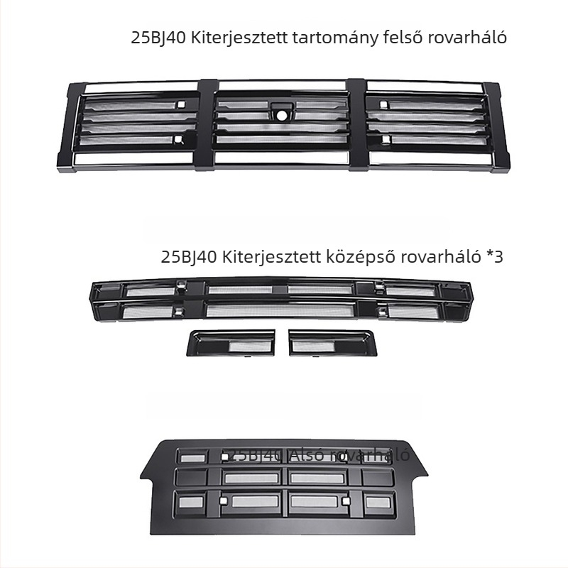Beijing BJ40 elülső radiátor védelme rovarhálóval, 2024-2026 City Hunter Extended Edition | ABS anyag | Termék szám: A | Márka: Junmiao | Üzemidő: 5 év