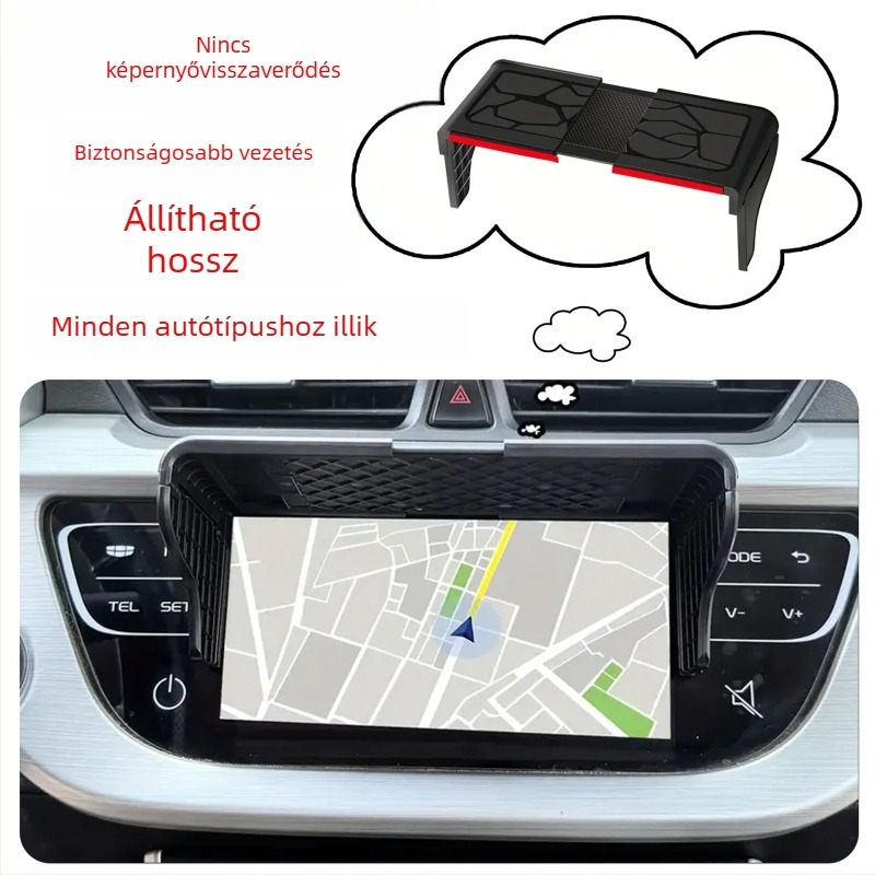 Autó- és motorkerékpár dashcam kijelzőjéhez napvédő védőfedél, fémből készült, teleszkópos rögzítés, univerzális kompatibilitás, logó nyomtatás elérhető
