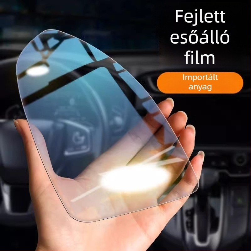 First Benefit nanométeres anyagú autóvisszapillantó tükör esőálló és páramentes film, anti-reflektív bevonattal