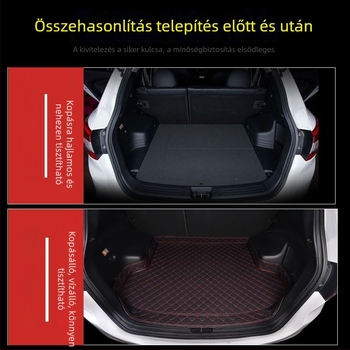 BYD Dolphin csomagtartó szőnyeg emelt éllel, verzió Smart Driving, belső módosítás