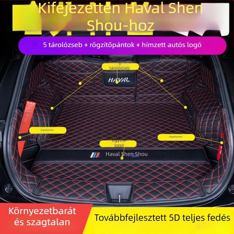 Haval F7 csomagtartó szőnyeg PU anyagból