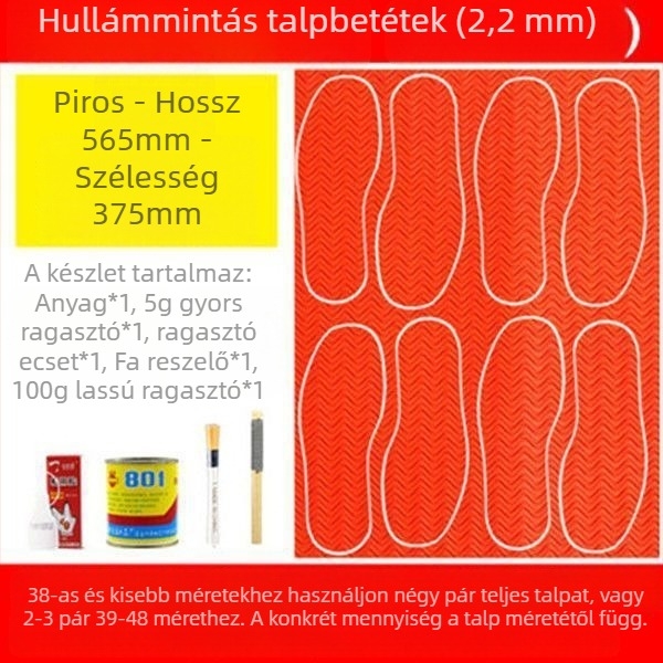 Marháinak ínából készült gumi talpú javító ragasztócsík – csúszásmentes, kopásálló és csendes; kosárlabda cipőkhöz, sportcipőkhoz, bőr cipők, szandálok és tollaslabda cipők javítására