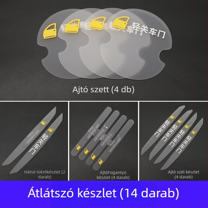 Autó ajtókilincs védőszalag — Márka: Car anti-collision strip; Testreszabható feldolgozás; Erős tapadás