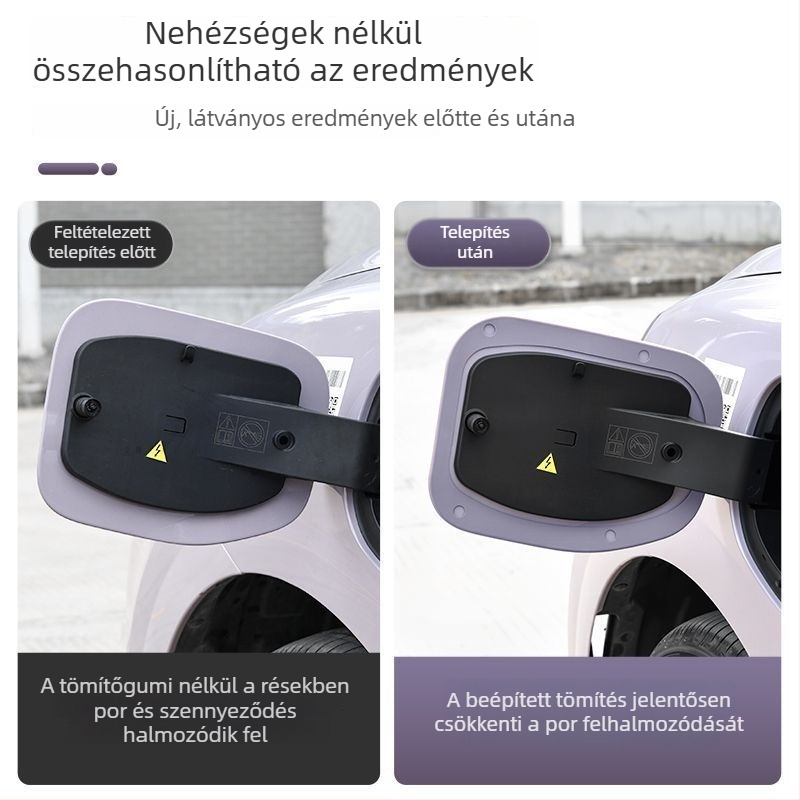 Töltőport tömítőgyűrű, víz- és porálló, kompatibil MG4 belső tömítéshez