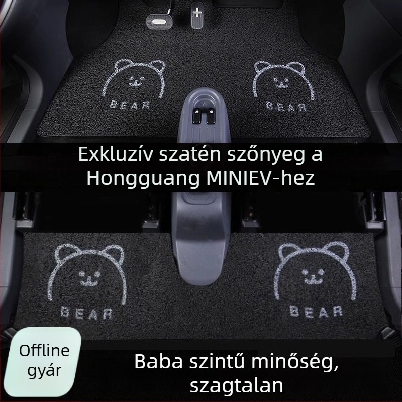 Autópadlók Wuling MINIEV-hez (MINIEV 3. generáció) – konkrét járműhöz, logó nélküli kivitel, testreszabott feldolgozás, cikkszám 888H77327Z0618