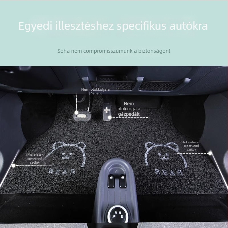 Autópadlók Wuling MINIEV-hez (MINIEV 3. generáció) – konkrét járműhöz, logó nélküli kivitel, testreszabott feldolgozás, cikkszám 888H77327Z0618