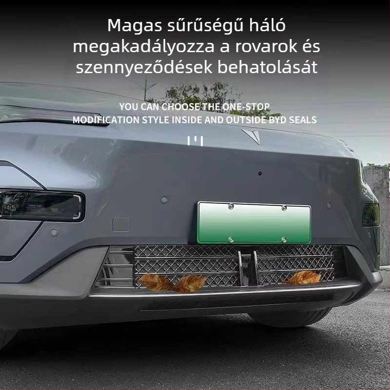 Dark Blue S05: rovarvédelmi hálóval ellátott víztartály dekoratív módosító alkatrész – elő- és középső hálóhoz
