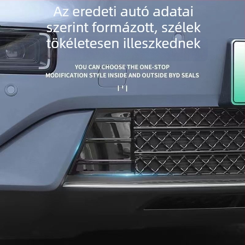 Dark Blue S05: rovarvédelmi hálóval ellátott víztartály dekoratív módosító alkatrész – elő- és középső hálóhoz