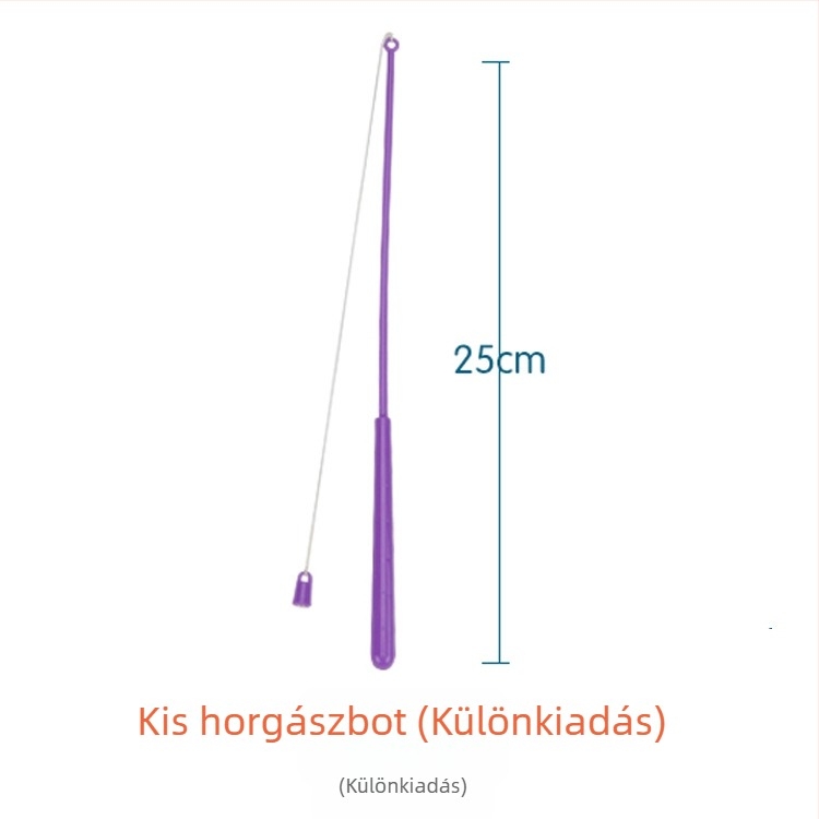Mágneses halászbot - gyermekeknek szánt mágneses halászjáték, 4-6 éveseknek