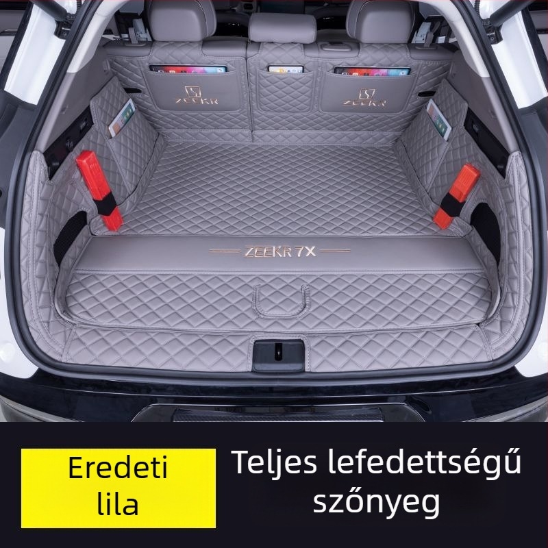 Zeekr 7X csomagtartó matrac – teljes lefedés, kompatibil 25 Zeekr 7X modellhez hátsó- és összkerekes meghajtással, dekoratív csomagtartó matrac