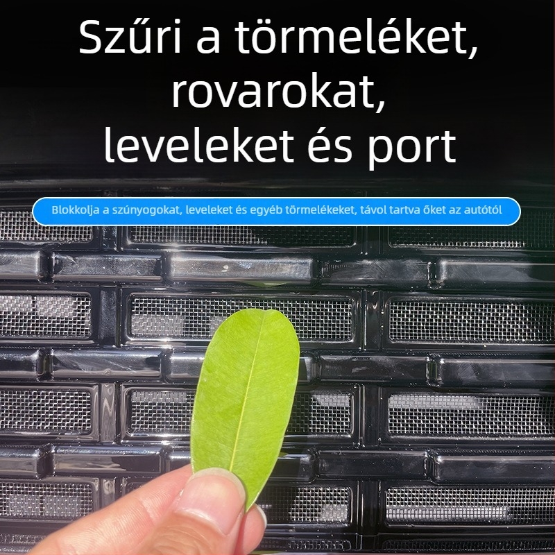 Xpeng G9-hez készült rovarvédő háló: radiátor- és porvédelmi funkció, szerelés nélkül