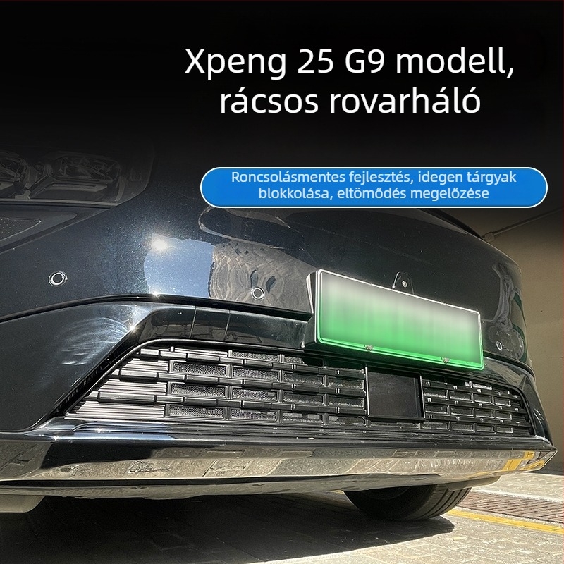 Xpeng G9-hez készült rovarvédő háló: radiátor- és porvédelmi funkció, szerelés nélkül