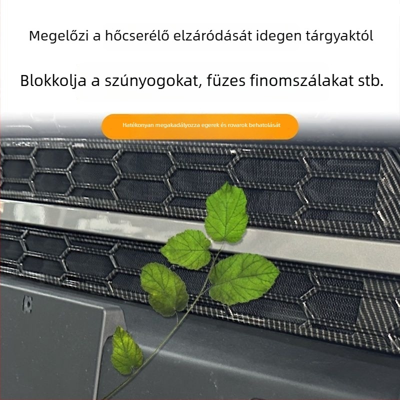 Rovarvédő háló 23–25 Jietu Traveler/Shanhai T2 modellhez – ABS anyag, PK Márka, az autó külső részére, szerelés nélkül