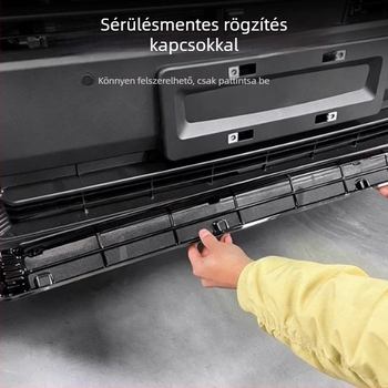 Hatodik generációs Toyota RAV4 középső rácsához illeszkedő rovarvédő háló, gyors rögzítésű