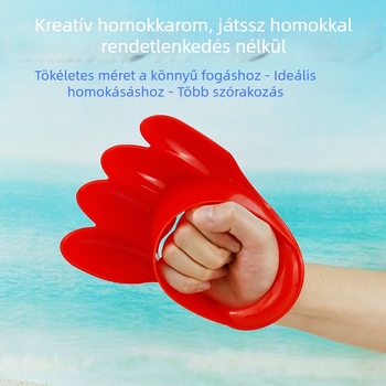 Dínó homokozó karom – műanyag strandjáték gyerekeknek 4-6 éveseknek