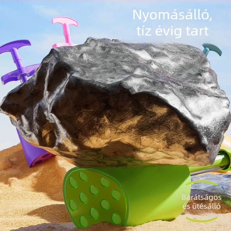 Gyerekeknek szóló strandjáték készlet – ABS nyomó eszköz homokozóhoz és havas játékokhoz, 7–14 éveseknek, termékkód 8133, 3C tanúsítvány 2024152202052941