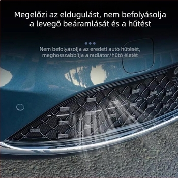 Wenjie M7 első keresztező rovarháló radiátor védelemmel (ABS műanyag, nyílás 0.1, huzal átmérő 0.1, 8 év élettartam, márka Xing jiarun)