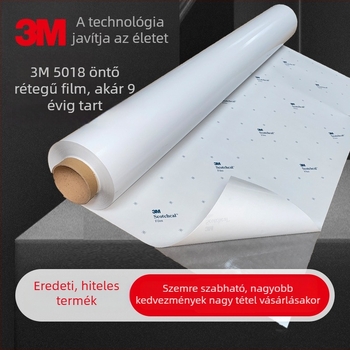 3M PVC kültéri autómatrica, stílus 5018, ragasztó típusú szerelés