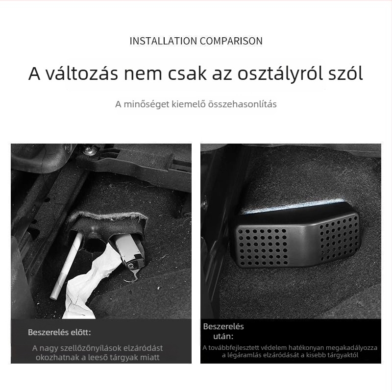 Honda Elysion/Odyssey alatti ülés légbeömlő védőháló, autó dekorációs alkatrész, rovar- és porvédő védelem