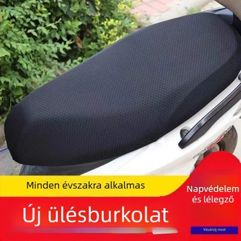 Pengyi Ülésvédő elektromos járművekhez és motorkerékpárhoz | Négy évszakos univerzális | Anyag: Egyéb; Töltet: Egyéb; Modell: Motorcycle Breathable Seat Cover (10)