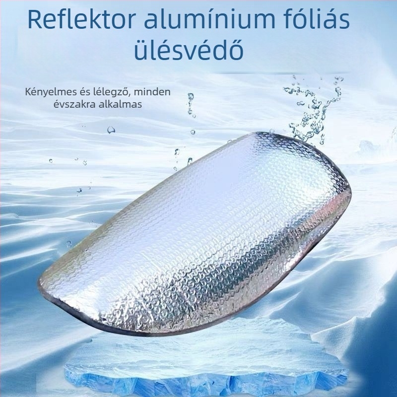 Pengyi Ülésvédő elektromos járművekhez és motorkerékpárhoz | Négy évszakos univerzális | Anyag: Egyéb; Töltet: Egyéb; Modell: Motorcycle Breathable Seat Cover (10)