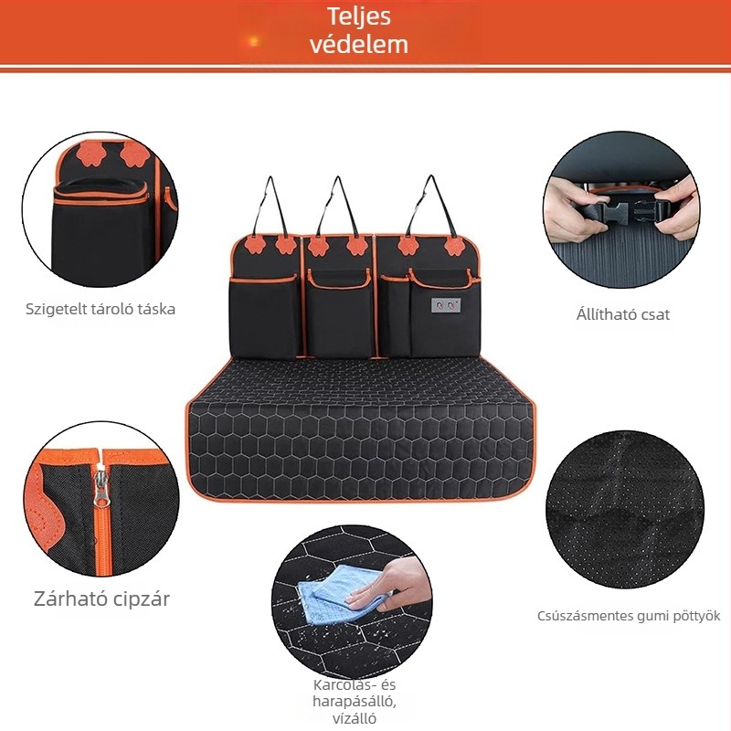 Autóülés Párna Kutyáknak – Textil Anyag, Márka zy