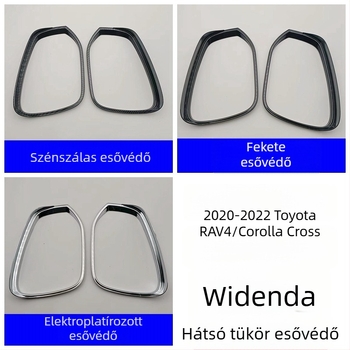 RAV4 hátsó tükröt védő esővédő (20-22) – Quick yiding, ABS, öntapadós