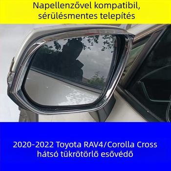 RAV4 hátsó tükröt védő esővédő (20-22) – Quick yiding, ABS, öntapadós