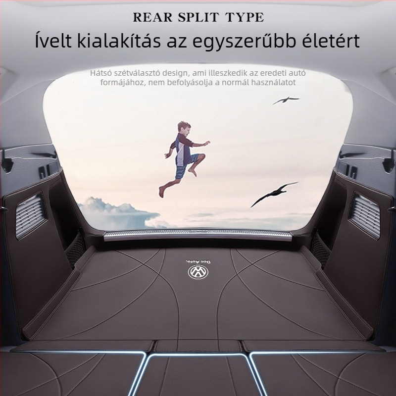 Bőr csomagtartó szőnyeg – Flying Profit, első osztályú minőség, Tiguan L, Lavida, Sagitar, Bora, Touran, ID.3, Passat, Magotan modellekhez