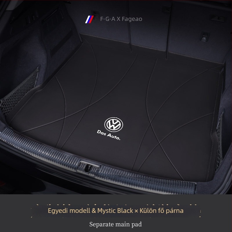 Bőr csomagtartó szőnyeg – Flying Profit, első osztályú minőség, Tiguan L, Lavida, Sagitar, Bora, Touran, ID.3, Passat, Magotan modellekhez