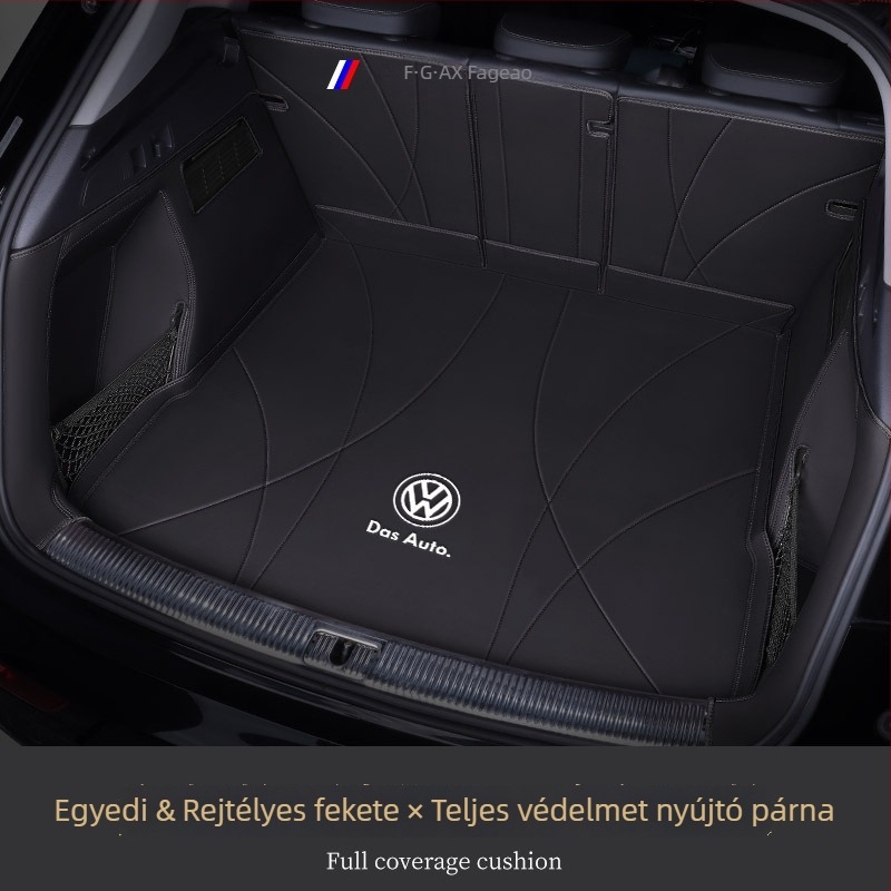 Bőr csomagtartó szőnyeg – Flying Profit, első osztályú minőség, Tiguan L, Lavida, Sagitar, Bora, Touran, ID.3, Passat, Magotan modellekhez
