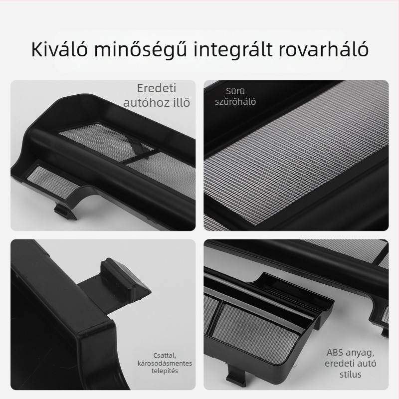 Xiaomi Yu7-hez illő rovarháló, levehető csattal, műanyag kivitel, kondenzátor védelmi módosítás