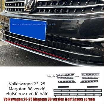 VW Magotan B8 (23–25) előre rovarvédő háló, ABS, Inspiring, karbonszövet hatású megjelenés