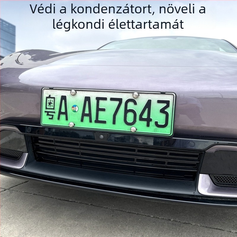 Autó előtti lökhárító rovarháló – grille módosításhoz; Anyag: ABS; Nyílás: 2; Üzemidő: 2–5 év