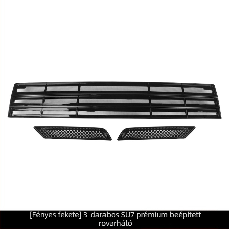 Autó előtti lökhárító rovarháló – grille módosításhoz; Anyag: ABS; Nyílás: 2; Üzemidő: 2–5 év