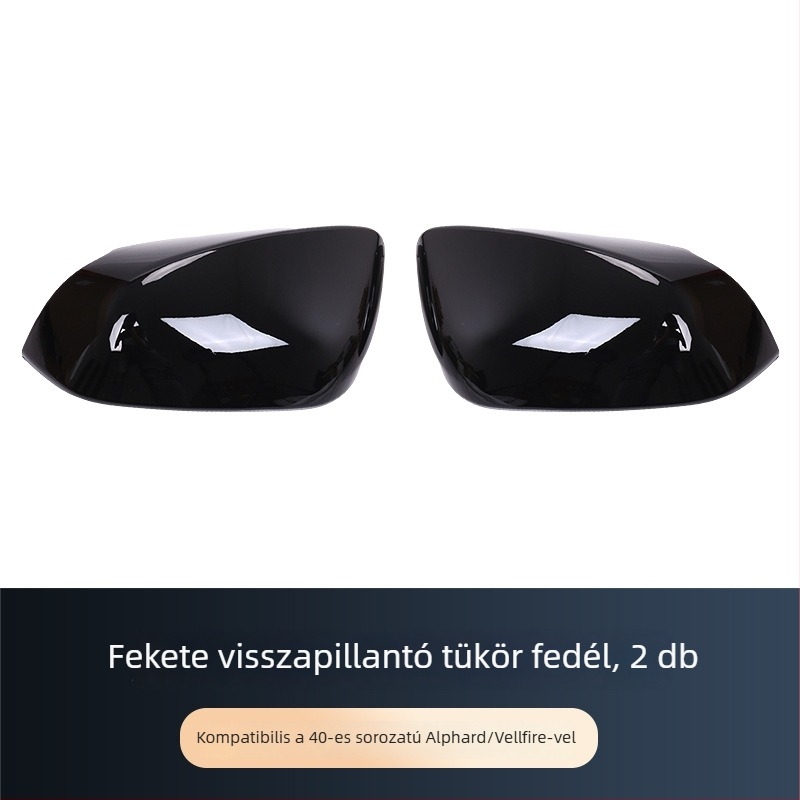 Hátsó tükrök burkolatai 24 Toyota Alphard/Vellfire-hez (Elfa Modified) – ABS elektroplating, modell ALF40, ragasztásos rögzítés