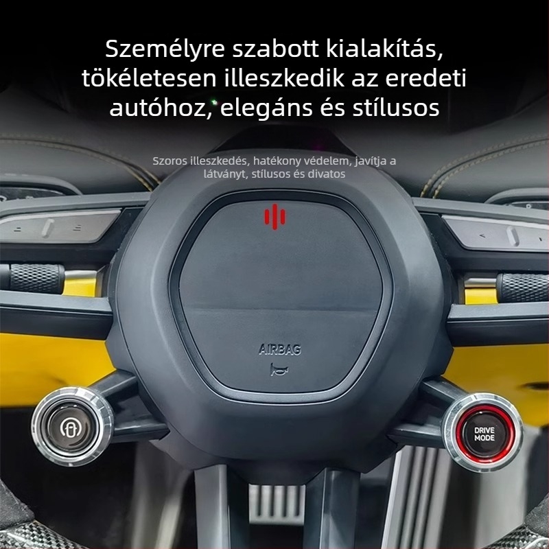 Kormánykerék gombgyűrű, alumíniumötvözet, modell 255, Love car, Xiaomi SU7-hez