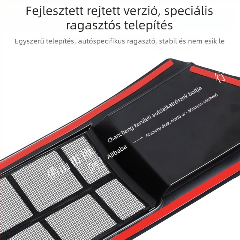 Denza N8L DM Integrált, Hegesztett Elülső Grille Rovartaszító Hálóval – Dekoratív Szalag Kiegészítő; Anyag: ABS; Résméret: Standard; Drótátmérő: Standard; Élettartam: Normál