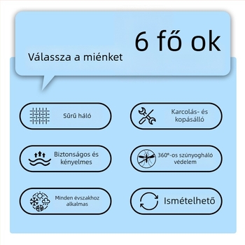 Kai Xiu Fejvédő háló szúnyogok ellen alváshoz és kerékpározáshoz — lélegző háló, telepítés nélküli, univerzális