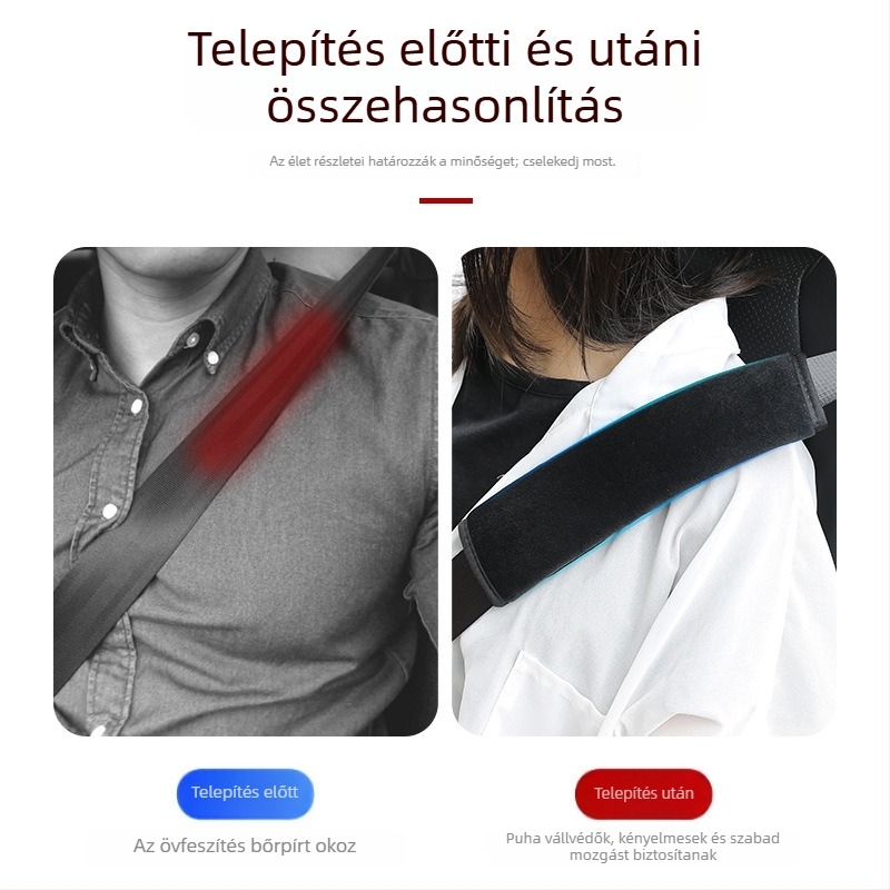 Autó-biztonsági öv vállvédő plüss velúrból, Sail family márka; súly 0.06 kg; logónyomtatás elérhető; testreszabható