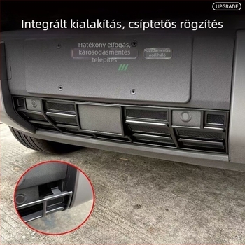 BYD Fangchengbao Titanium 3 hátsó csomagtér védőcsík rovarhálóval – ABS műanyag, Junmiao