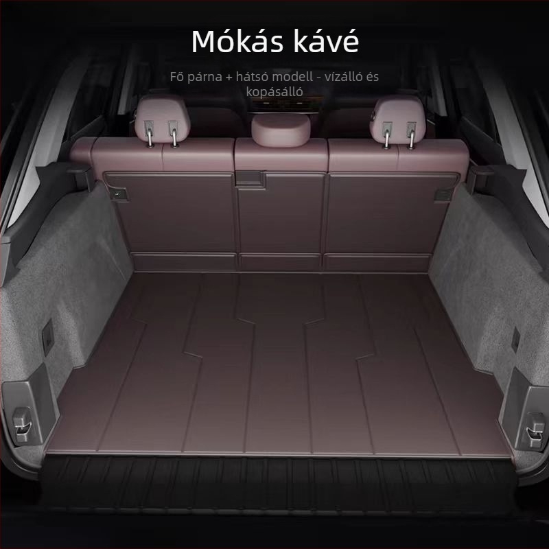 Speciális autóhoz készült csomagtartó matrac - bőr, testreszabható, bőr talpbetétek
