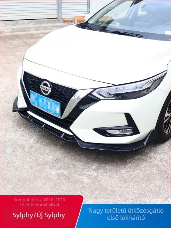 14. generációs Nissan Sylphy első lip és sarokvédő készlet (2020–2021 modellek)